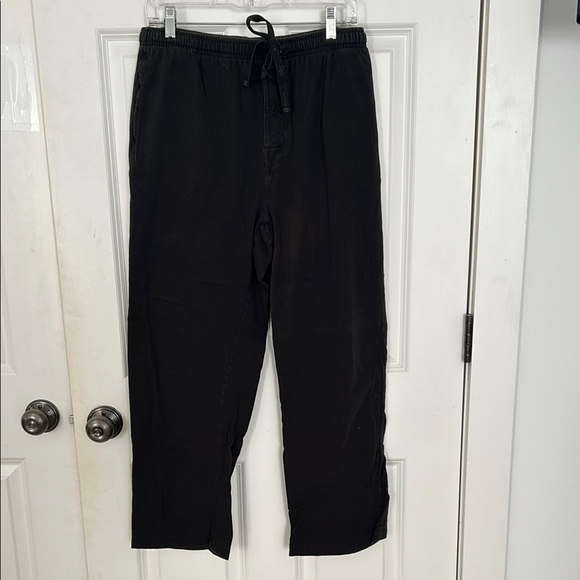 Dockers Black lounge pajama pants with Drawstring Waistband size large - Picture 1 of 4